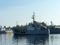 В Одессе спустили на воду корабль поддержки “Фастов”.
