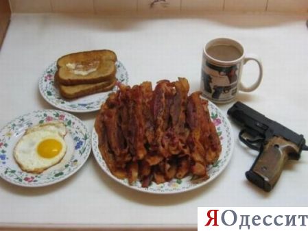 идеальный завтрак )))